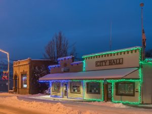 City Hall, Kamiah Idaho, USA