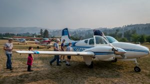Young Eagles getting ready for their flight